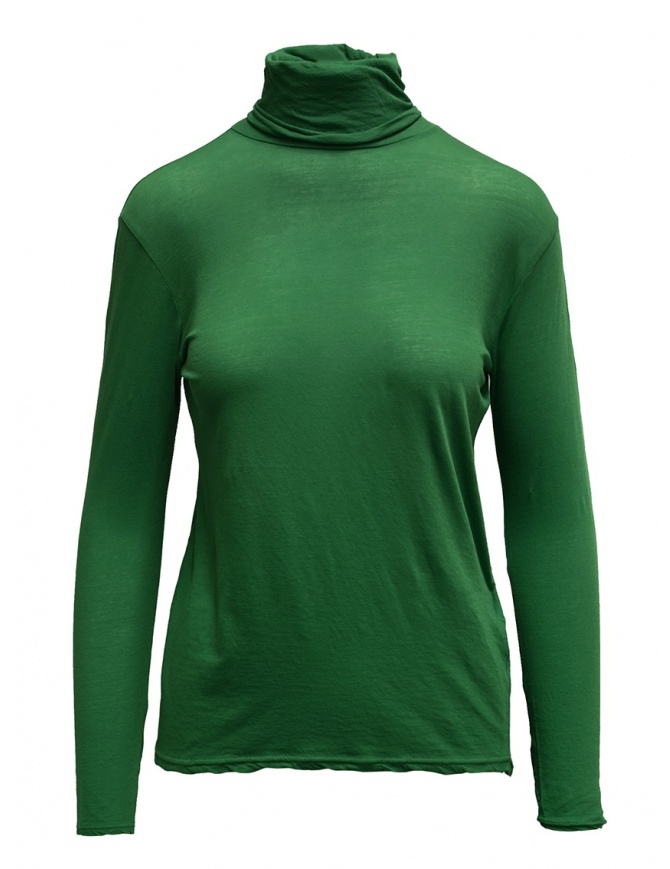 Dolcevita Zucca verde in cotone ZU99JJ088 GREEN t shirt donna online shopping