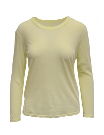 Womens t shirts online: Zucca long sleeved t-shirt in yellow