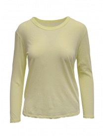 Zucca t-shirt manica lunga gialla online