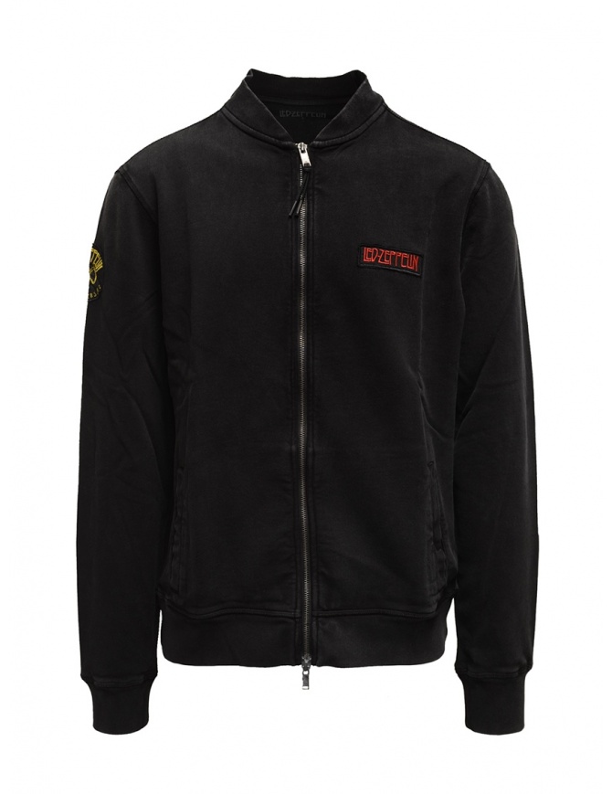 Led Zeppelin X John Varvatos felpa con la zip LZ-KGR4887V4B BPU21B BLK 001 Led Zeppelin X John Varvatos felpa con la zip LZ-KGR4887V4B BPU21B BLK 001 maglieria uomo online shopping