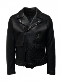 Led Zeppelin X John Varvatos leather jacket LZ-L1274V4 Y1027 BLACK 001