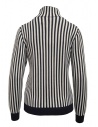 Sara Lanzi white and blue striped turtleneck shop online women s knitwear