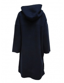 Plantation green-blue reversible poncho coat buy online price