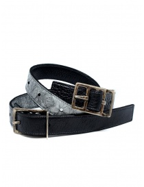 Belts online: Carol Christian Poell black gray double belt