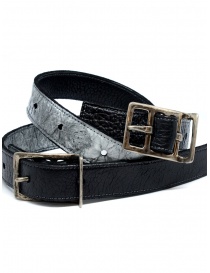 Carol Christian Poell black gray double belt price