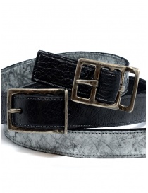 Carol Christian Poell black gray double belt belts buy online