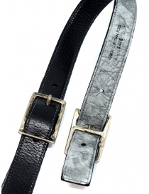 Carol Christian Poell black gray double belt belts price