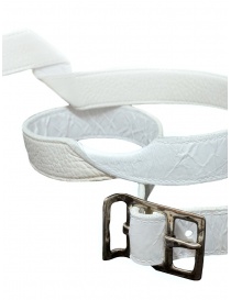 Carol Christian Poell twisted white belt AF/0981-IN-PABER-PTC/01 belts buy online
