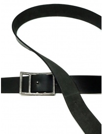Deepti reversible black leather belt