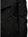 Deepti classic black double-breasted caban shop online mens coats