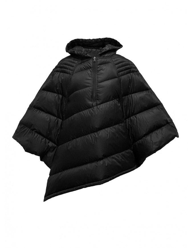 Yasmin Naqvi black cape down jacket YNKD26 NERO womens jackets online shopping