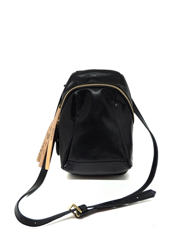 Cornelian Taurus mini shoulder bag in black leather
