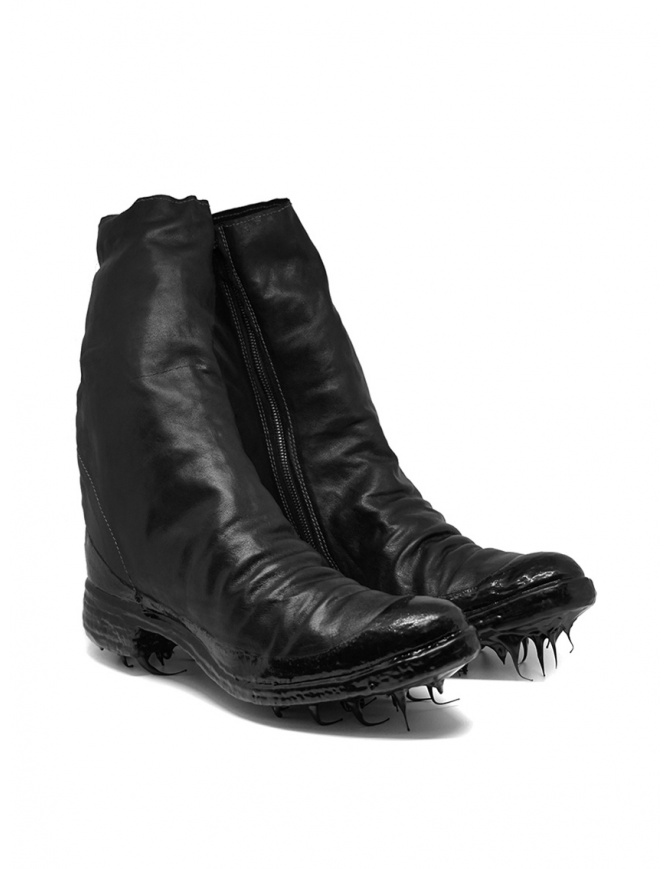 Carol Christian Poell stivale nero con suola gocciolata AM/2528R ROOMS-PTC/010 calzature uomo online shopping