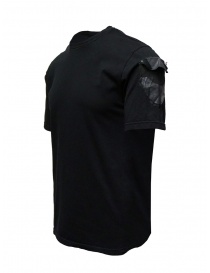 D.D.P. T-shirt nera con dettagli dipinti a mano t shirt uomo acquista online