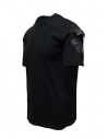 D.D.P. black T-shirt with hand-painted details DDP T-S buy online