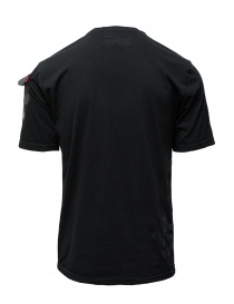 D.D.P. T-shirt nera con dettagli dipinti a mano t shirt uomo prezzo