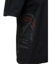 D.D.P. T-shirt nera con dettagli dipinti a mano DDP T-S prezzo