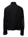 D.D.P. black denim jacket with red buttonholes for man MJJ001 GIUBBINO COTONE UOMO buy online