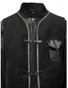 D.D.P. bomber in pelle con gilet a rete nero MBJ001 BOMBER PELLE UOMO acquista online