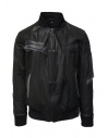 D.D.P. leather bomber with black mesh vest price MBJ001 BOMBER PELLE UOMO shop online