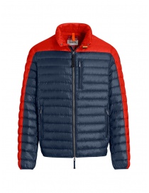 Parajumpers piumino Bredford blu e arancio PMJCKSX13 BREDFORD ORANGE