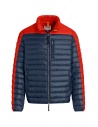 Parajumpers piumino Bredford blu e arancio acquista online PMJCKSX13 BREDFORD ORANGE