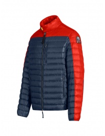 Parajumpers piumino Bredford blu e arancio acquista online