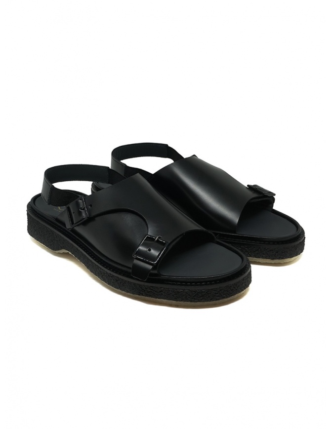 Adieu Type 140 black leather sandal TYPE 140 POLIDO CALF mens shoes online shopping
