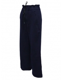 Casey Vidalenc blue wool wide trousers buy online