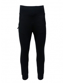 D.D.P. sporty pants in black viscose UP001 PANTALONE UNISEX VISCOSA order online