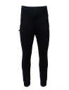 D.D.P. pantalone sportivo a vita alta nero acquista online UP001 PANTALONE UNISEX VISCOSA