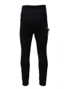 D.D.P. pantalone sportivo a vita alta nero UP001 PANTALONE UNISEX VISCOSA acquista online