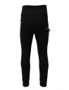 D.D.P. sporty pants in black viscose UP001 PANTALONE UNISEX VISCOSA buy online