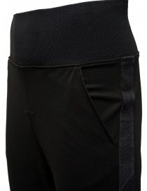 D.D.P. sporty pants in black viscose mens trousers price