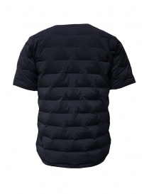 Descente blue short-sleeve padded jacket buy online