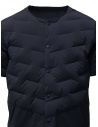 Descente blue short-sleeve padded jacket DAMOGC50 NVGR price