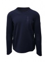 Descente Fusionknit Capsule blue sweatshirt buy online DAMOGA04 NVGR