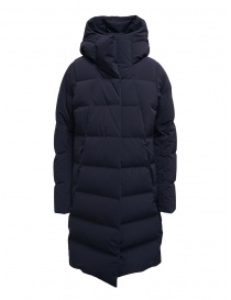 Descente Mizusawa women s blue long down jacket
