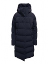 Descente Mizusawa long down jacket blue buy online DAWOGK44U NVGR