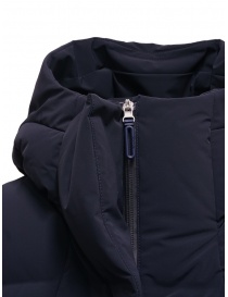 Descente Mizusawa long down jacket blue womens coats buy online