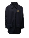 Camo X De Marchi jacket in blue technical fabric buy online AF0076 TECH FIBER NAVY