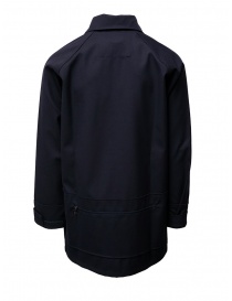 Camo X De Marchi jacket in blue technical fabric mens suit jackets buy online