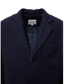 Cappotto Camo in lana imbottito blu prezzo