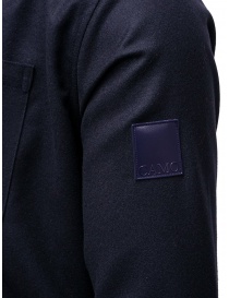Giacca Camo in cotone blu con zip giubbini uomo acquista online