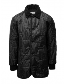 Mens suit jackets online: Camo Ristop black padded jacket