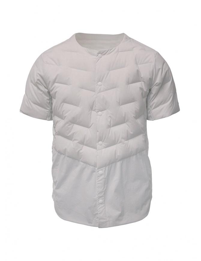Descente giubbino imbottito a maniche corte bianco DAMOGC50 WHPL giubbini uomo online shopping
