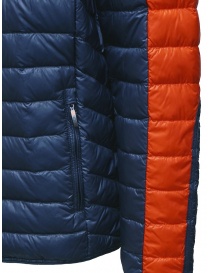 Parajumpers Bredford blue and orange down jacket mens jackets price