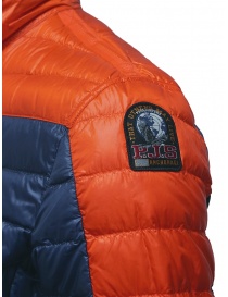 Parajumpers piumino Bredford blu e arancio acquista online prezzo