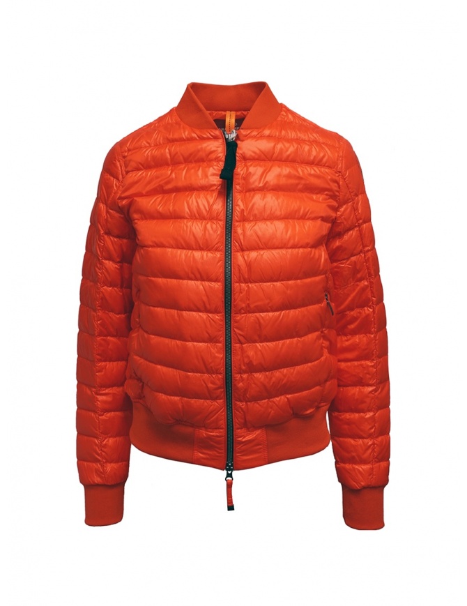 Parajumpers Sharyl orange padded bomber jacket PWJCKSX33 SHARYL ORANGE womens jackets online shopping