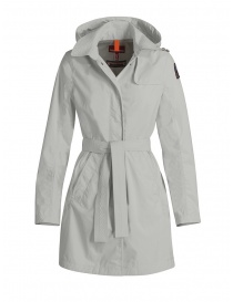 Parajumpers Avery white waterproof long jacket PWJCKWI34 AVERY WHITE